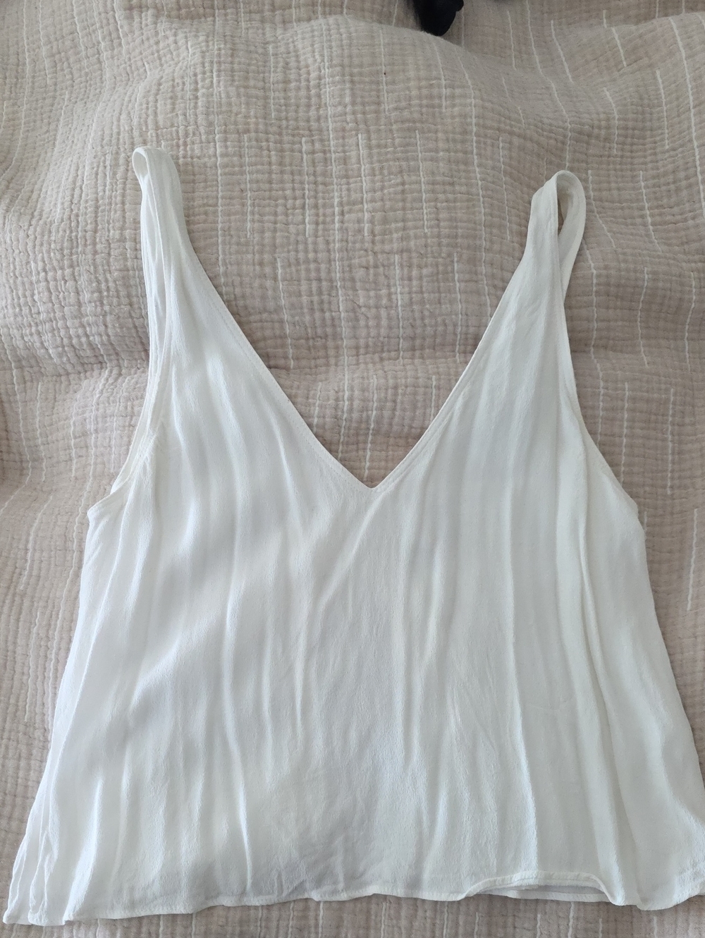 Aritzia Wilfred Tank Top With Tie Back